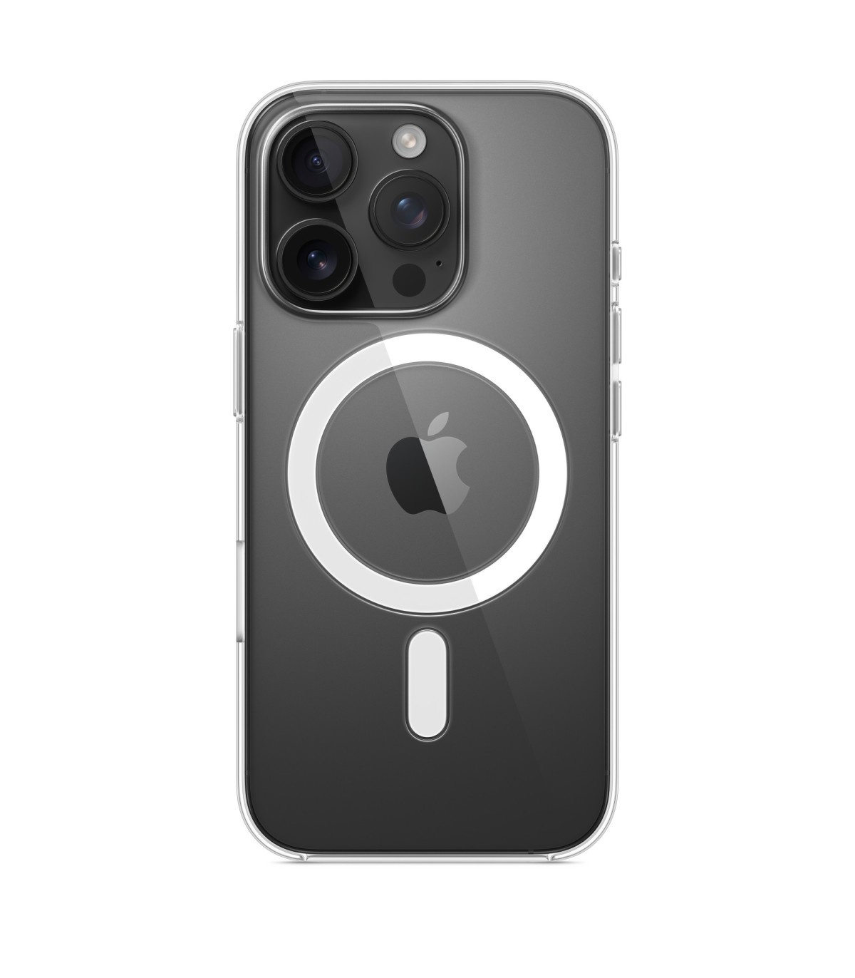 original-iPhone-16-Pro-Clear-Case-with-MagSafe قاب ژله ای شفاف iPhone 16 Pro - تصویر 1