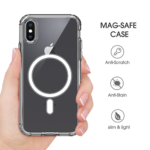 قاب ژله ای اپل مدل iPhone X/Xs مگ سیف دار