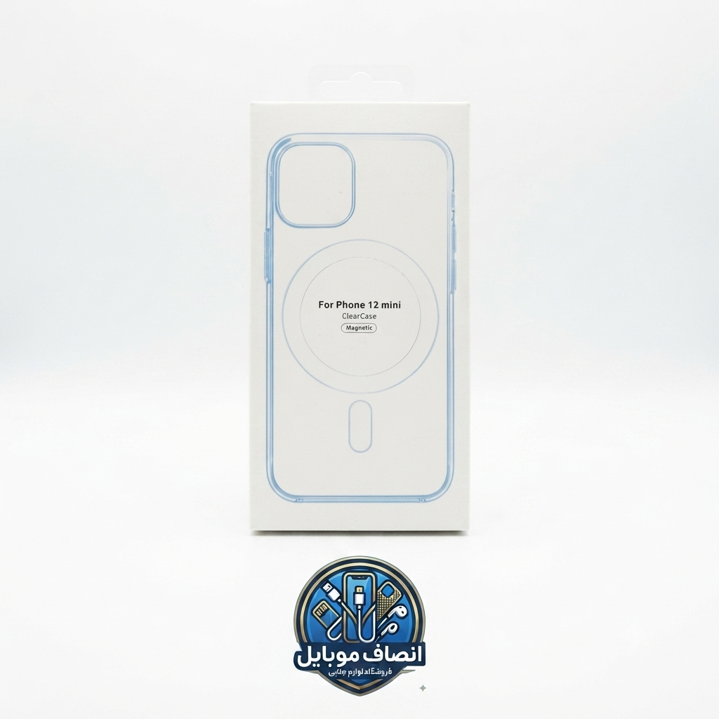 1788050231019 کاور مدل Magsafe مناسب برای گوشی موبایل اپل iPhone 12 Mini - بی رنگ شفاف - تصویر 1